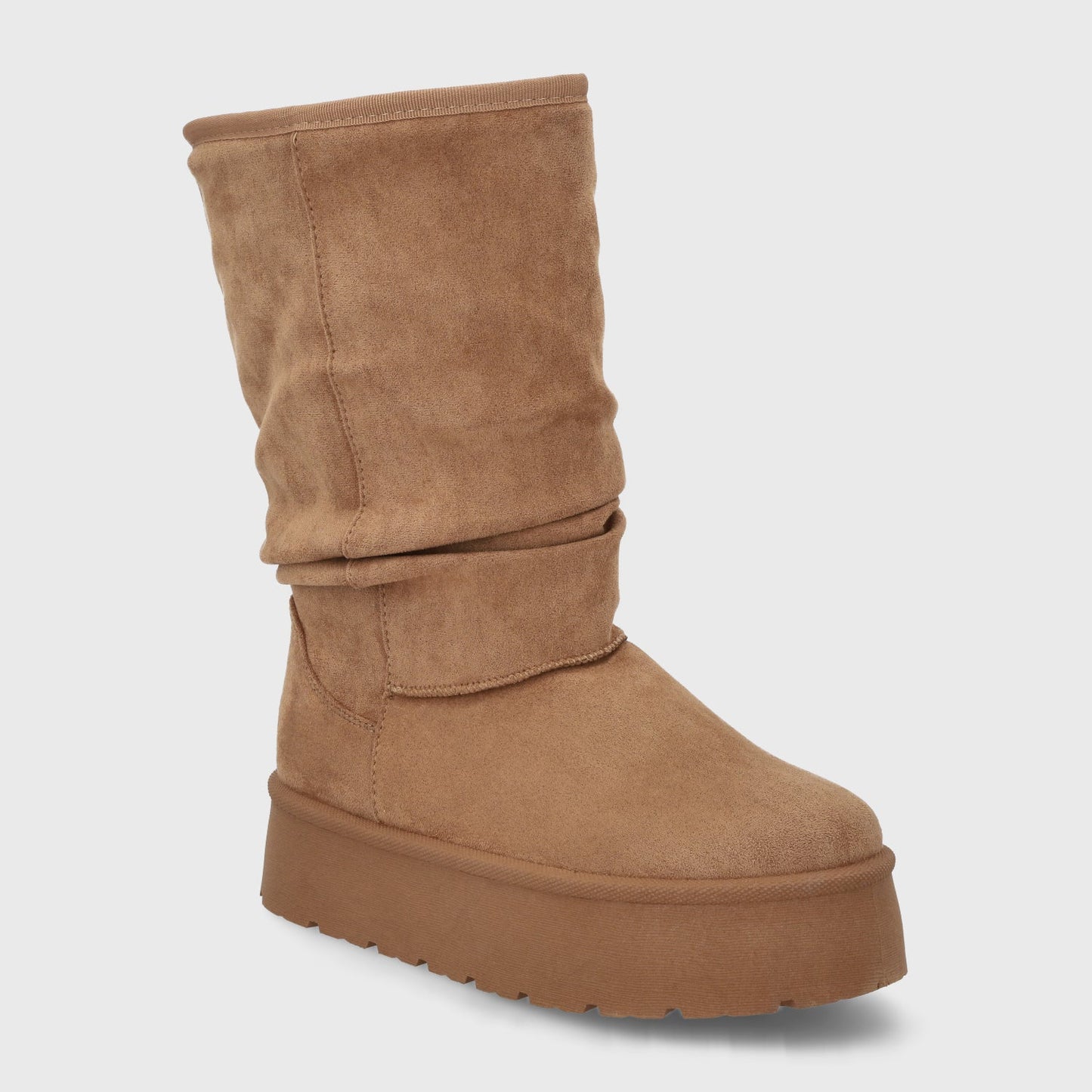 Bota Plataforma Camel Mujer 48114 - Gotta Perú