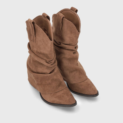 Bota Taco Camel Mujer 53781 - Gotta Perú