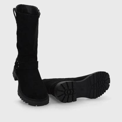 Bota Taco Negra Mujer 55331 - Gotta Perú