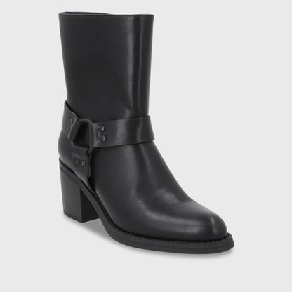 Botin Taco Negro Mujer 56030 - Gotta Perú