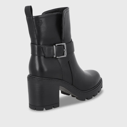 Botin Taco Negro Mujer 56051 - Gotta Perú