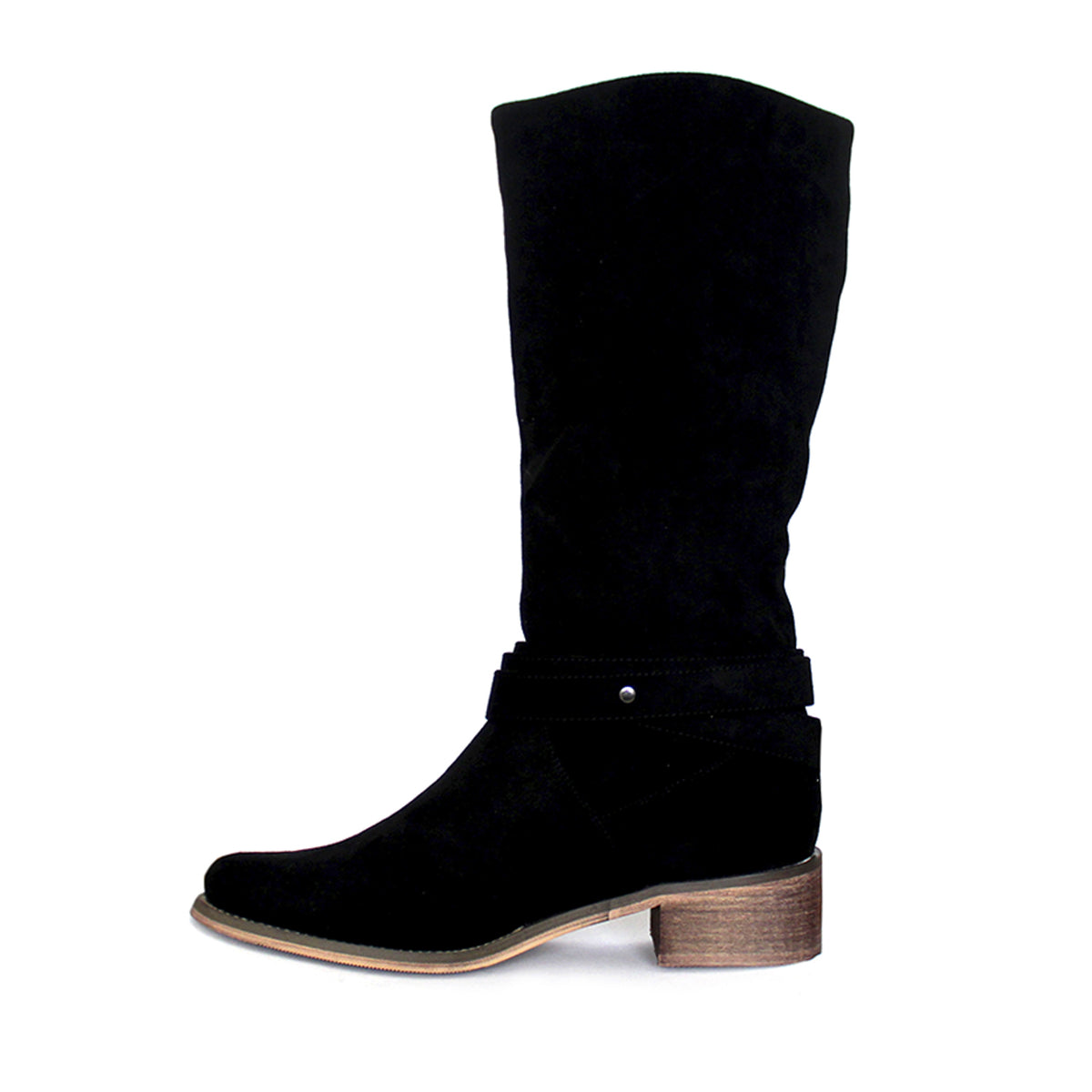 Bota Negra Mujer 13552