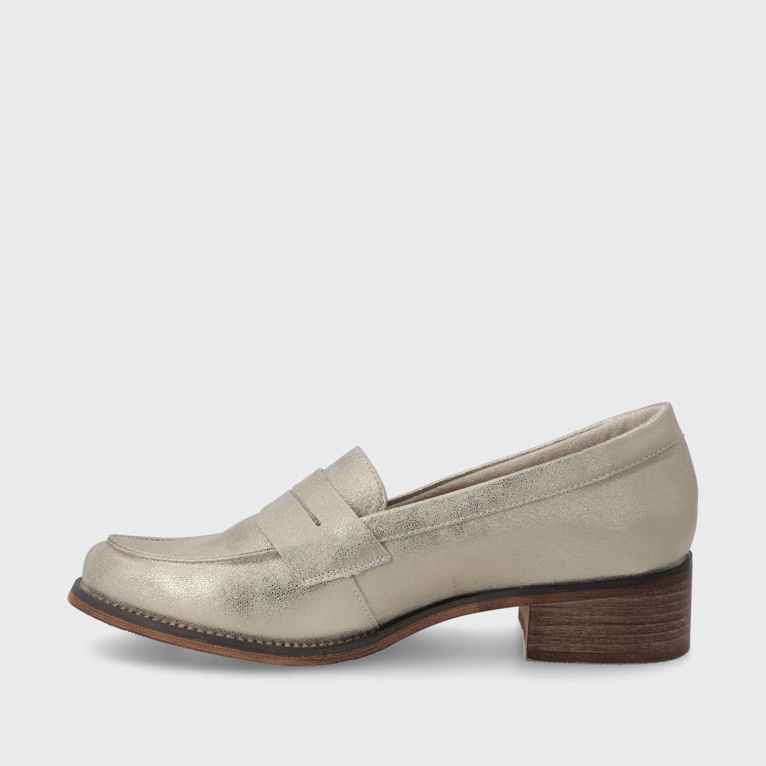 Zapato Dorado Mujer 23552