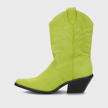 Bota Texana Verde Mujer 33751