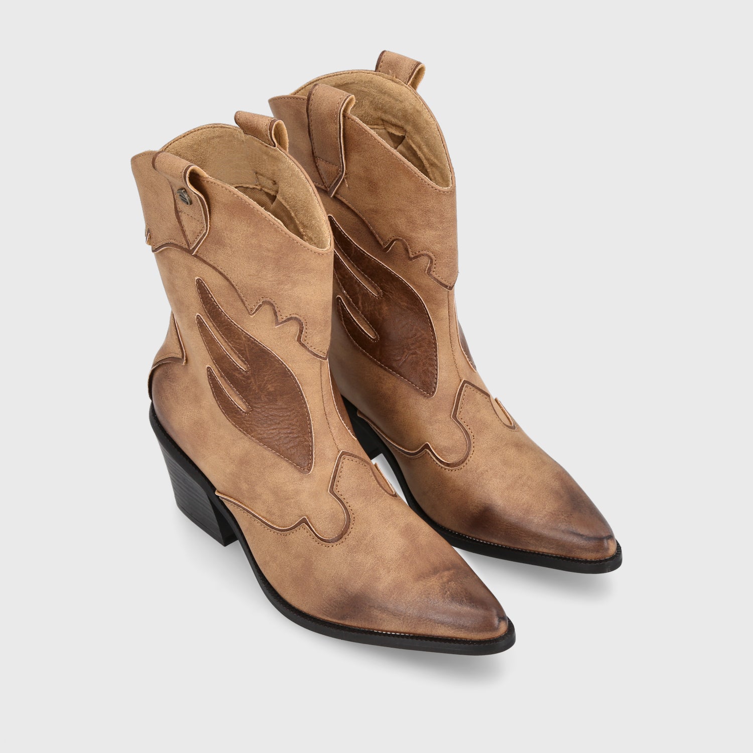 Bota Texana Camel Mujer 33760