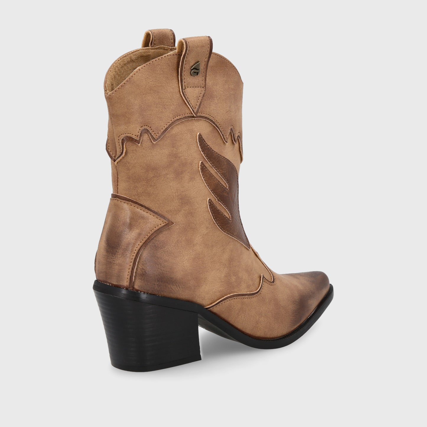 Bota Texana Camel Mujer 33760