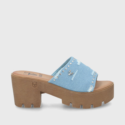 Sandalia Denim Mujer 43022