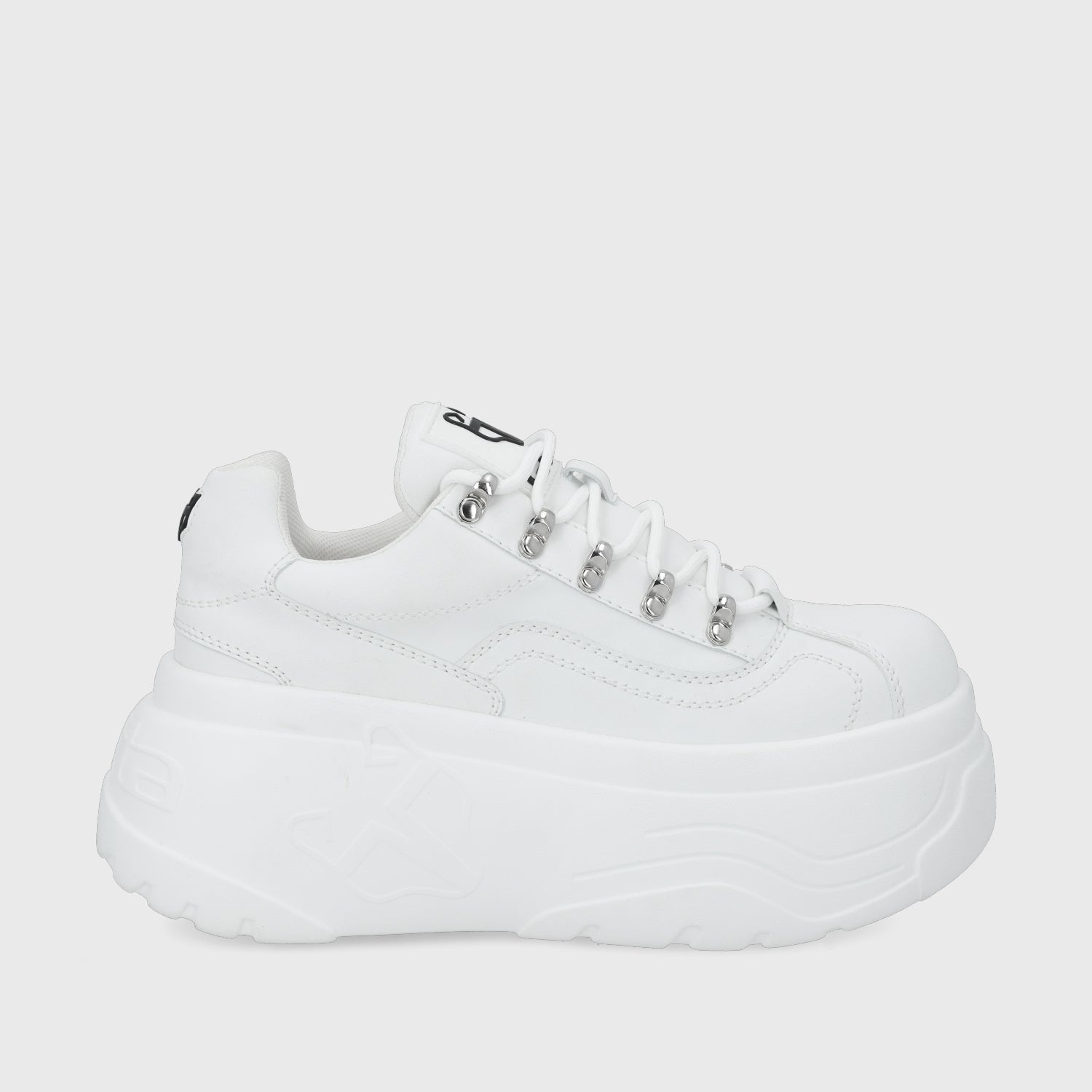 Zapatilla Plataforma Blanca  Mujer 43061