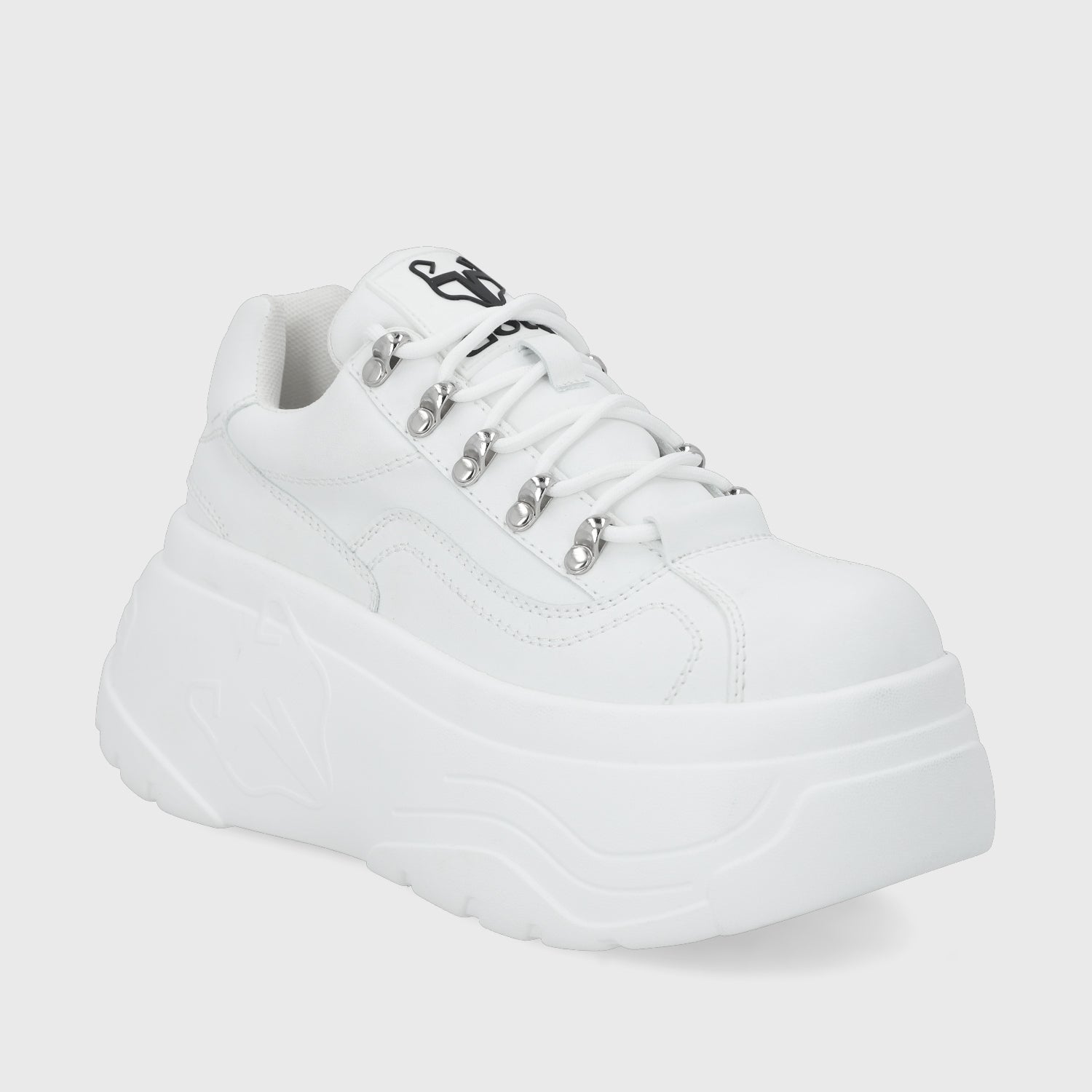 Zapatilla Plataforma Blanca  Mujer 43061