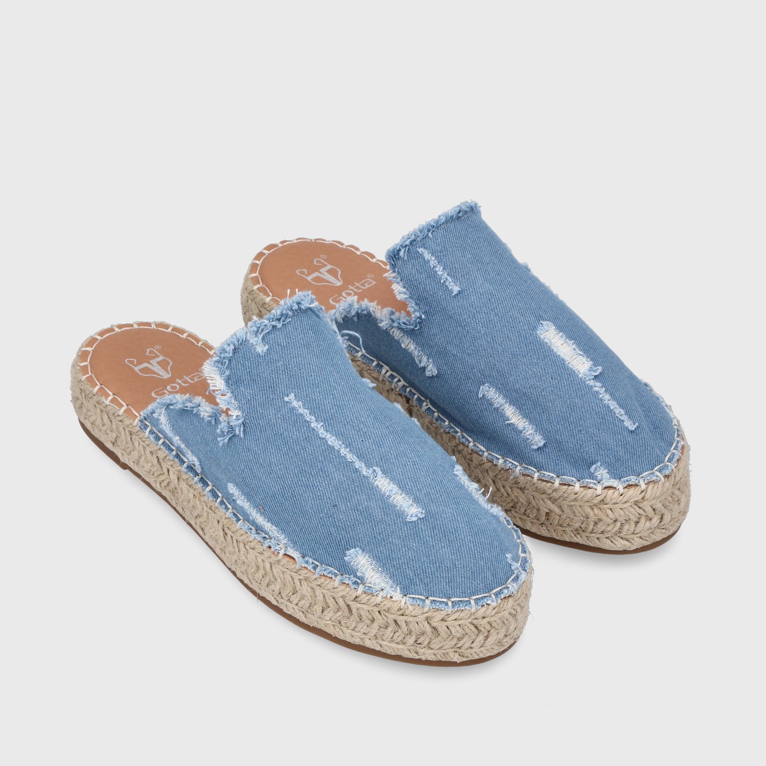 Puntilla Yute Denim  Mujer 45721