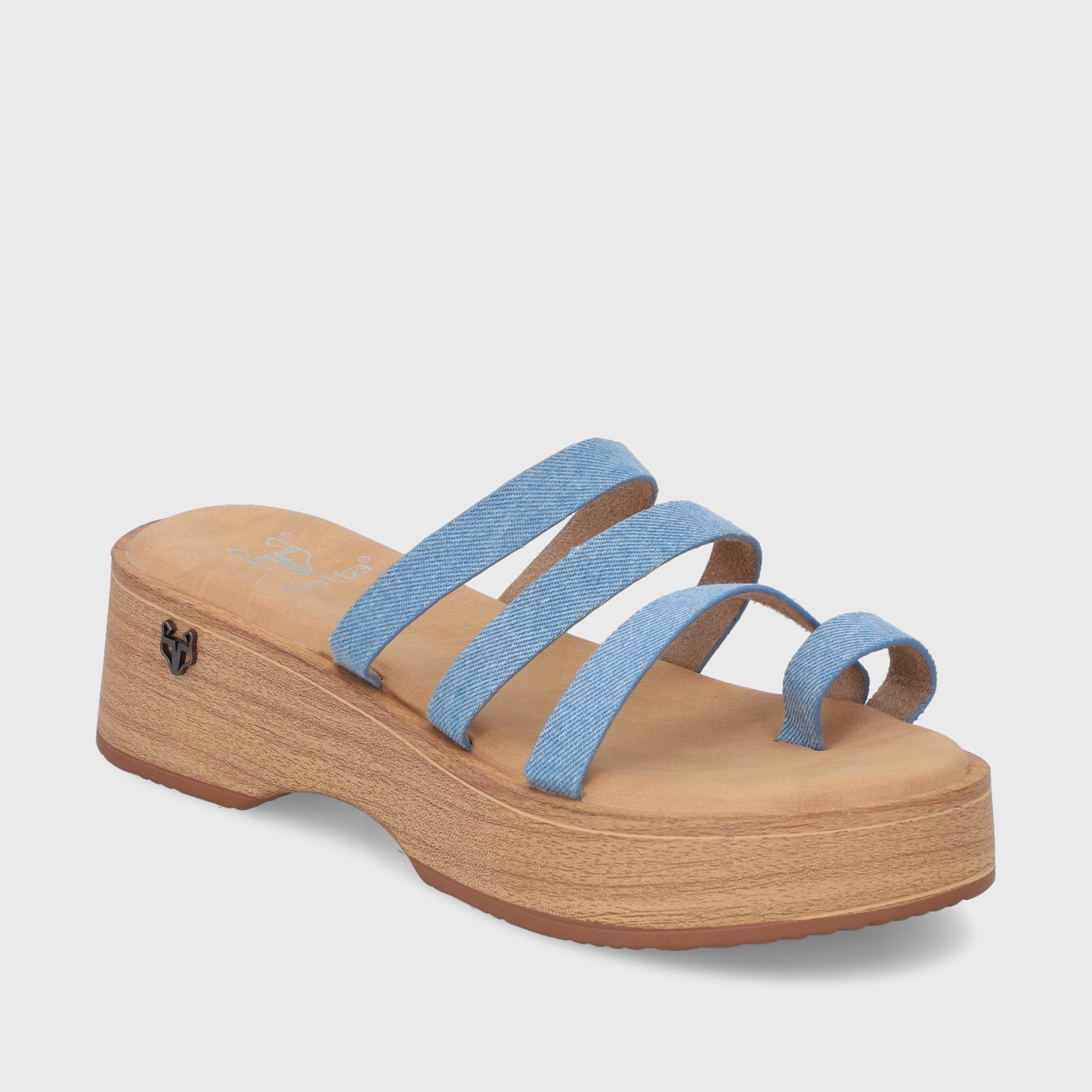 Sandalia Denim Mujer 45891