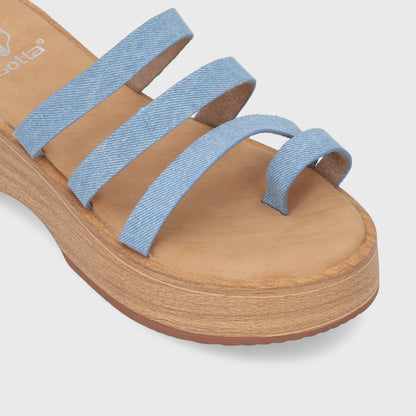 Sandalia Denim Mujer 45891