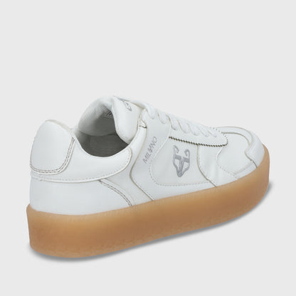 Zapatilla Plana Blanco Mujer 53741