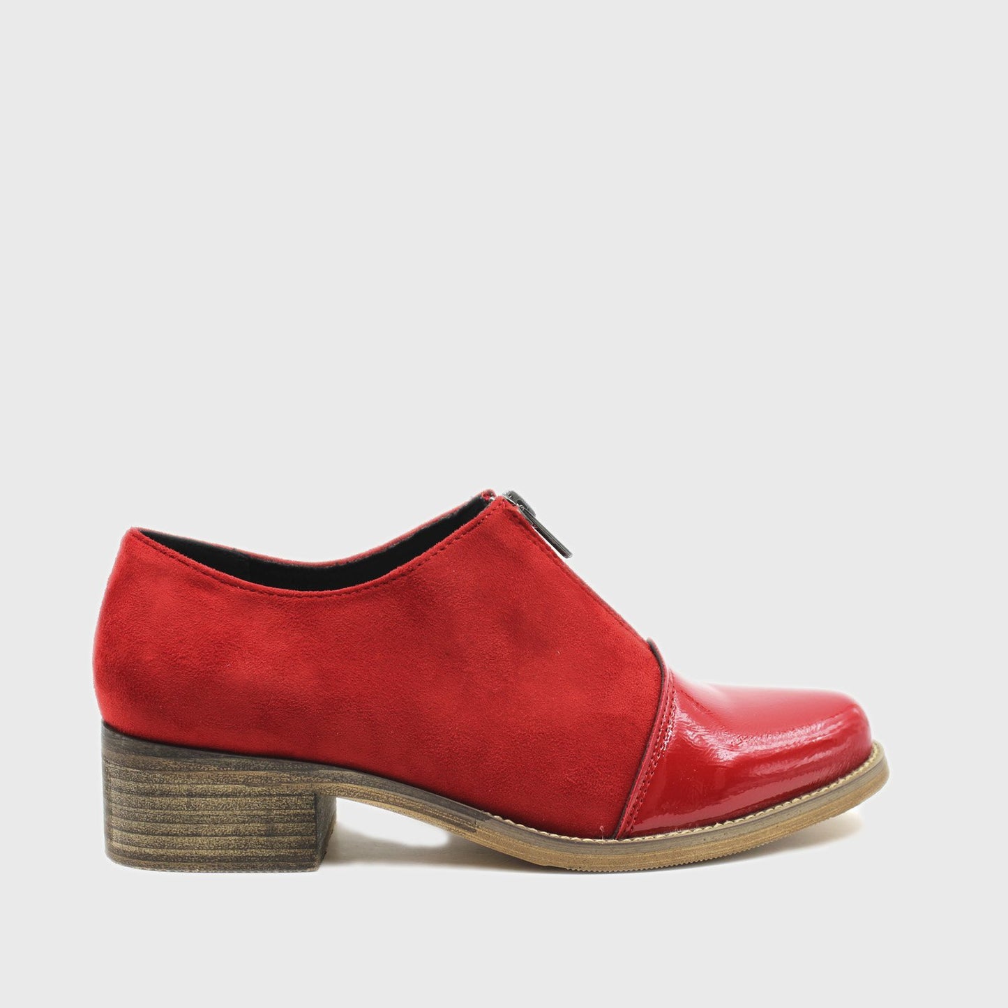 Zapato Charol Rojo Mujer 87159