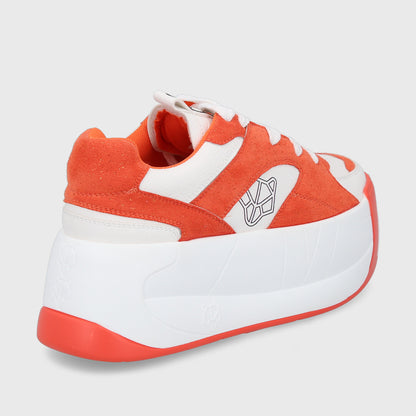 Zapatilla Plataforma Naranja Mujer C7325