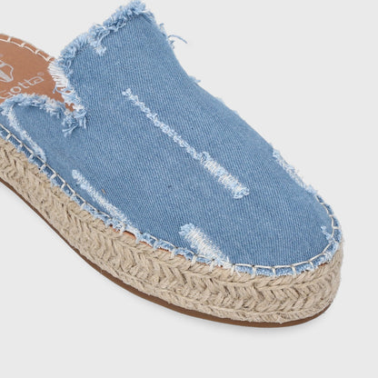 Puntilla Yute Denim Mujer 45721 - Gotta Perú