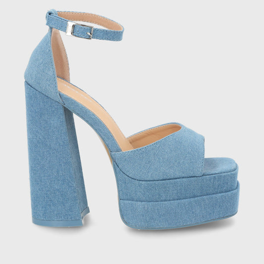 Sandalia Plataforma Denim Mujer 25911 - Gotta Perú